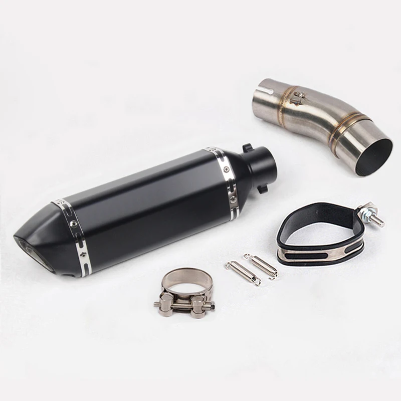 For Kawasaki Z400 Ninja400 250 2017-2020 Motorcycle Exhaust Muffler Pipe with Silencer Mid Link Pipe Stainless Steel System - Image 6