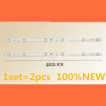 

2Pieces/lot FOR 32 inch Using LED LED-32B750 4C-LB320T-GY6 PB08D554173BL051-002H LE32D99 LCD Backlight Light Bar 100%NEW