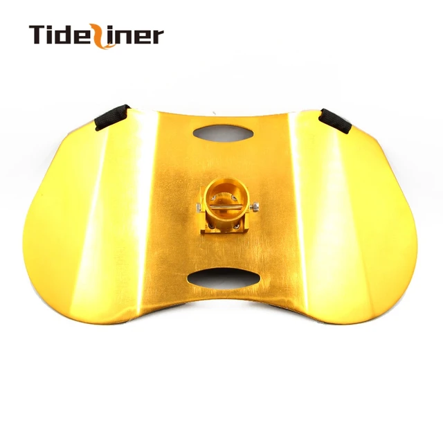 Gold aluminium boat jigging trolling fishing belt fishing rod holder gimbal  fishing tools 43cm*23.2cm - AliExpress