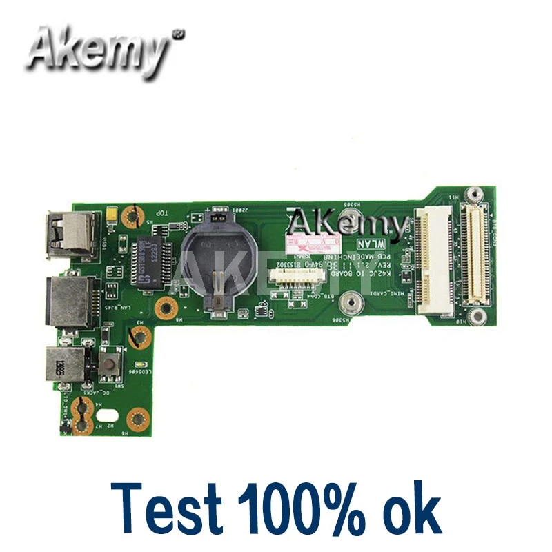 Amazoon K42JC REV2.0 REV 2 1 IO плата для For Asus X42J A42J A40J K42JR K42JZ K42JY K42JV питания