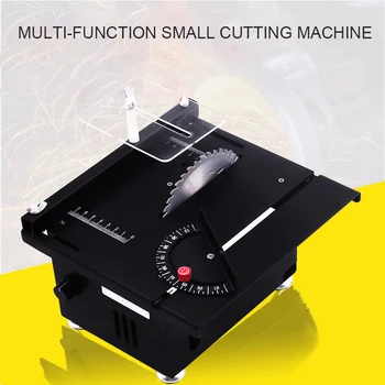 

Multi-function small cutting small table saw DIY woodworking chainsaw table mill precision film type cutting jade polishing
