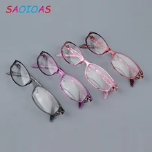 SAOIOAS полые очки для чтения Для женщин дальнозоркостью 1,0 1,25 1,5 1,75 2,0 2,25 2,5 2,75 3,0 3,25 3,5 3,75 4,0 Для мужчин солнцезащитные очки