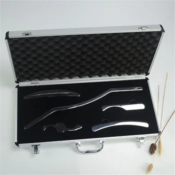 

IASTM Stainless Steel GuaSha Tools 5 Pieces Set for Myofascial Release