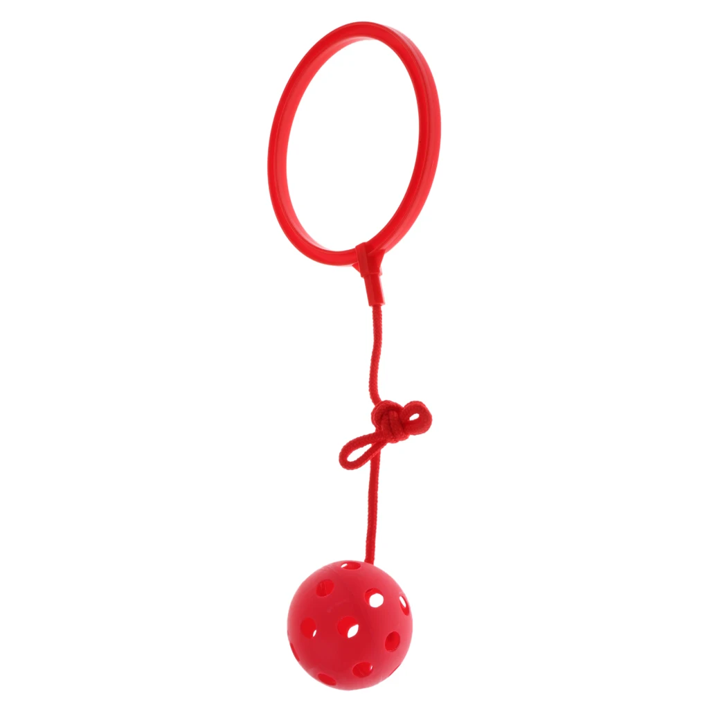 Skip Ball Jumping Ring Ankle Toy - Kids Indoor Outdoor Exercise Fitness Equipment, Coordination Balance Training Tool