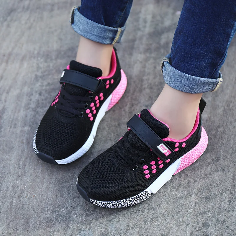 

Tongxie Children Sports Shoes 2019 Autumn & Winter-Running Primary School STUDENT'S Training Go bu chao