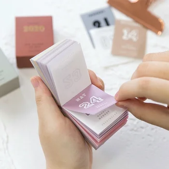 

Creative Simplicity 2020 Mini Calendars DIY Journal Sticker Learning Schedule Planner No Sticky Planner 2020 Table Calendar