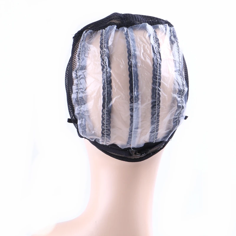 5 шт./лот пластиковый, парик сетки Кепки с регулируемым ремешком для приготовления ткачества Парики размеры S, M, l размер (использовать для 21