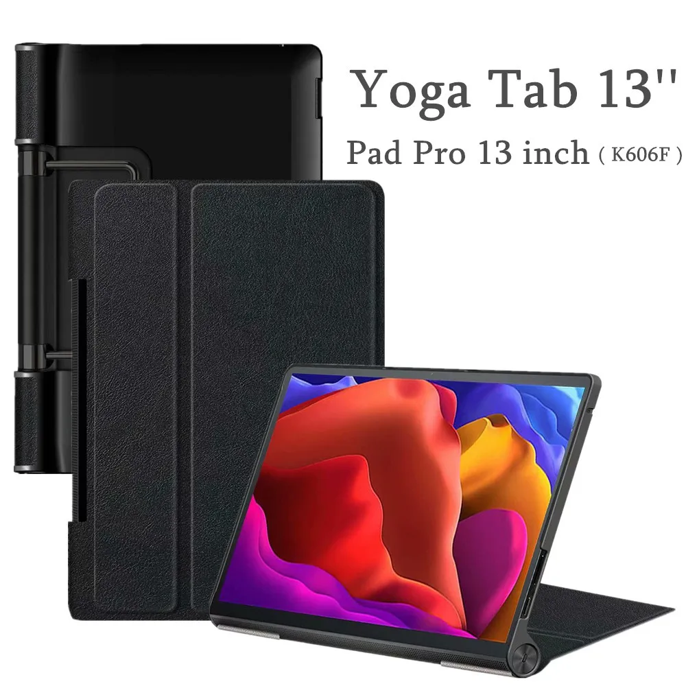 Чехол для Lenovo Yoga Pad Pro 13 дюймов складная подставка из искусственной кожи чехол Tab 3 |