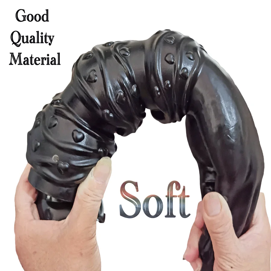 Realistic Penis Fisting Dildo Suction Cup Anal Sex Toy Butt Plug Particle Spiral Masturbate For Women Men Orgasm Anus Beads