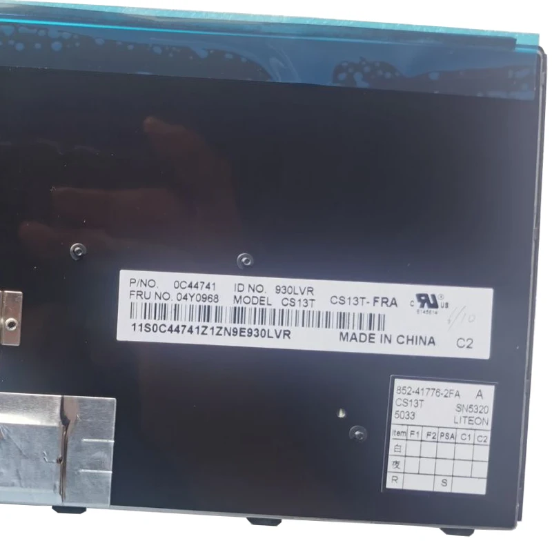 Nova Francês fr Teclado do Portátil para Lenovo Thinkpad L440 L450 L460 T431 T431s T440 T440p T440s T450 T450s E431 E440 sem Backlit - Imagem 3
