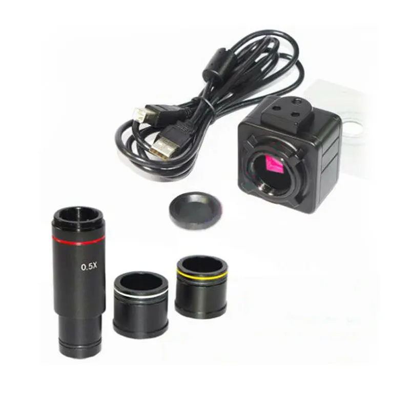 5MP USB цифровой микроскоп электронный окуляр CCD камера видео с адаптером для стерео Биологический микроскоп