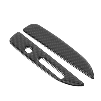 

for Ford Mustang Carbon Fiber Car Interior Gear Panel Decorative Cover Sticker 2015-2017