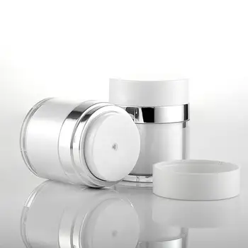 

Vacuum Sterile Cream Bottle Cosmetic Jar Airless Cosmetic Container Portable Travel Cream Cleanser Cosmetic Bottling