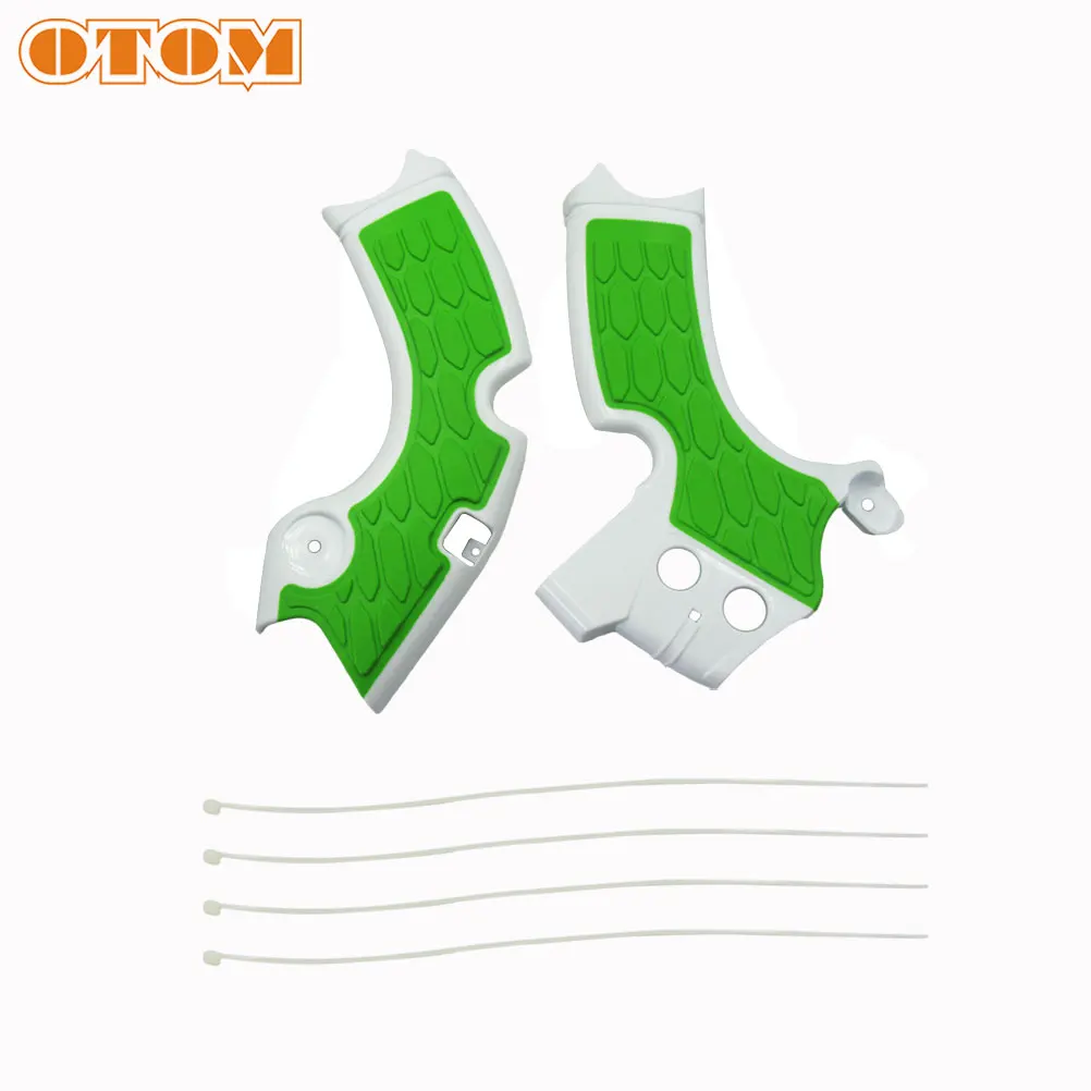 Защитный чехол OTOM X Grip для KAWASAKI KX250F 15 18 KX450F 2009 Pit Dirt Bike MX frameguard мотокросса|Накладки и