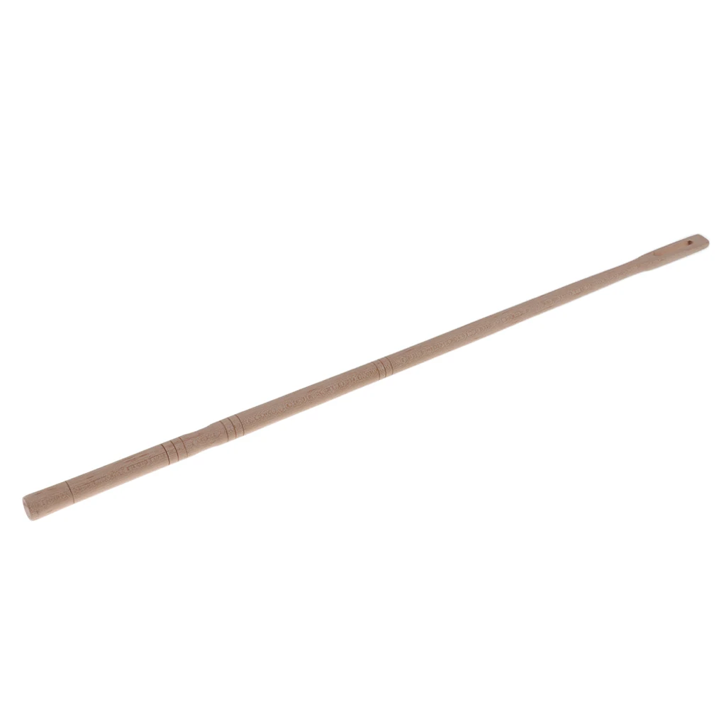 36cm Wooden Flute Cleaning Rod Stick Swab Cleaning Tool for Woodwind Instrument Accessory