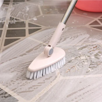 

1pcs Long Handle Rotatable Cleaning Brushes fro Bathroom Wall Floor Scrub Brush BathTub Shower Tile Corner Home Cleaning Tool
