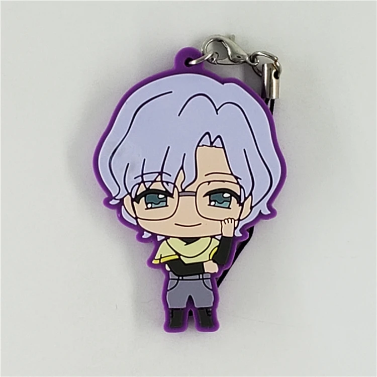 Code Geass Lelouch Восстания аниме Lelouch c. Kallen Suzaku nunnably милый резиновый брелок для ключей - Цвет: 04