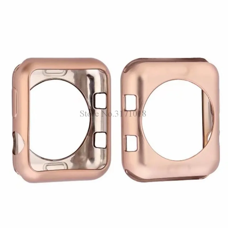 Чехол для часов из мягкого ТПУ Apple Watch 1 2 3 4 5 38 42 40 44 мм защитный чехол s iWatch 1|Часы