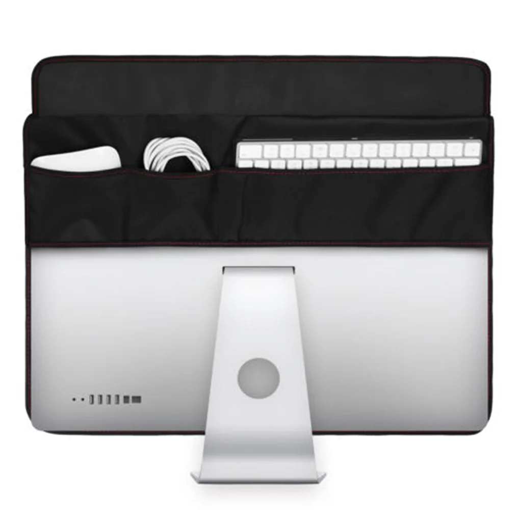 PU кожаный протектор экрана компьютера пылезащитный чехол Замена Для iMac 21," 27" ЖК-экран Newst