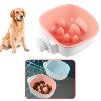 

Pet Maze (Pet Claw Design) Bowl For Developing Healthy Diet, Dogs Plastic Slowing Food Feeder