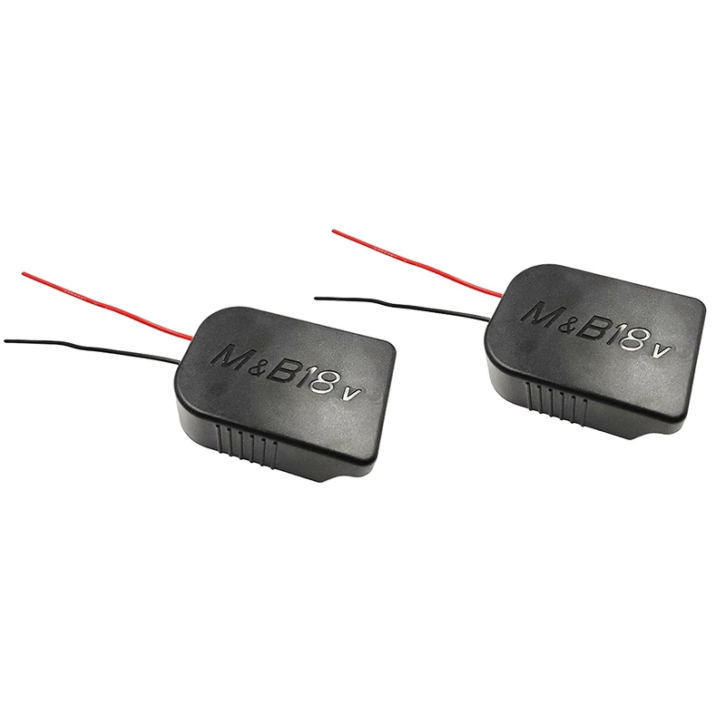 

2PC Battery Converter Adapter Output Connector with Cable Adapter for Makita 18V for 18V Battery Accessories