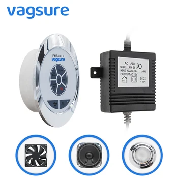 

1set AC 12V Oval CE Certificated Shower Controller Kit for Shower Room Cabin with Panel Light Speaker Vent Fan Transformer