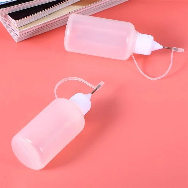 Tip Applicator Bottle,30ML Precision Tip Needle Bottle Translucent Glue  Bottle,Additional 5 Mini Funnel,for DIY Quilling Craft - AliExpress