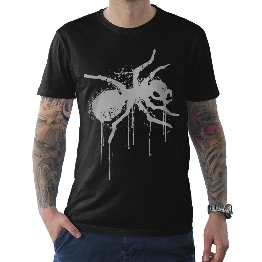 The Prodigy Ant Logo футболка КИТ Флинт электро рок группа тройник мужские все размеры |