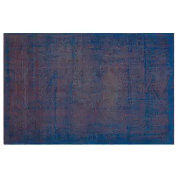 

Handmade Blue Vintage Overdyed Turkish Area Rug 168x250 Cm-5'6''X8'2''