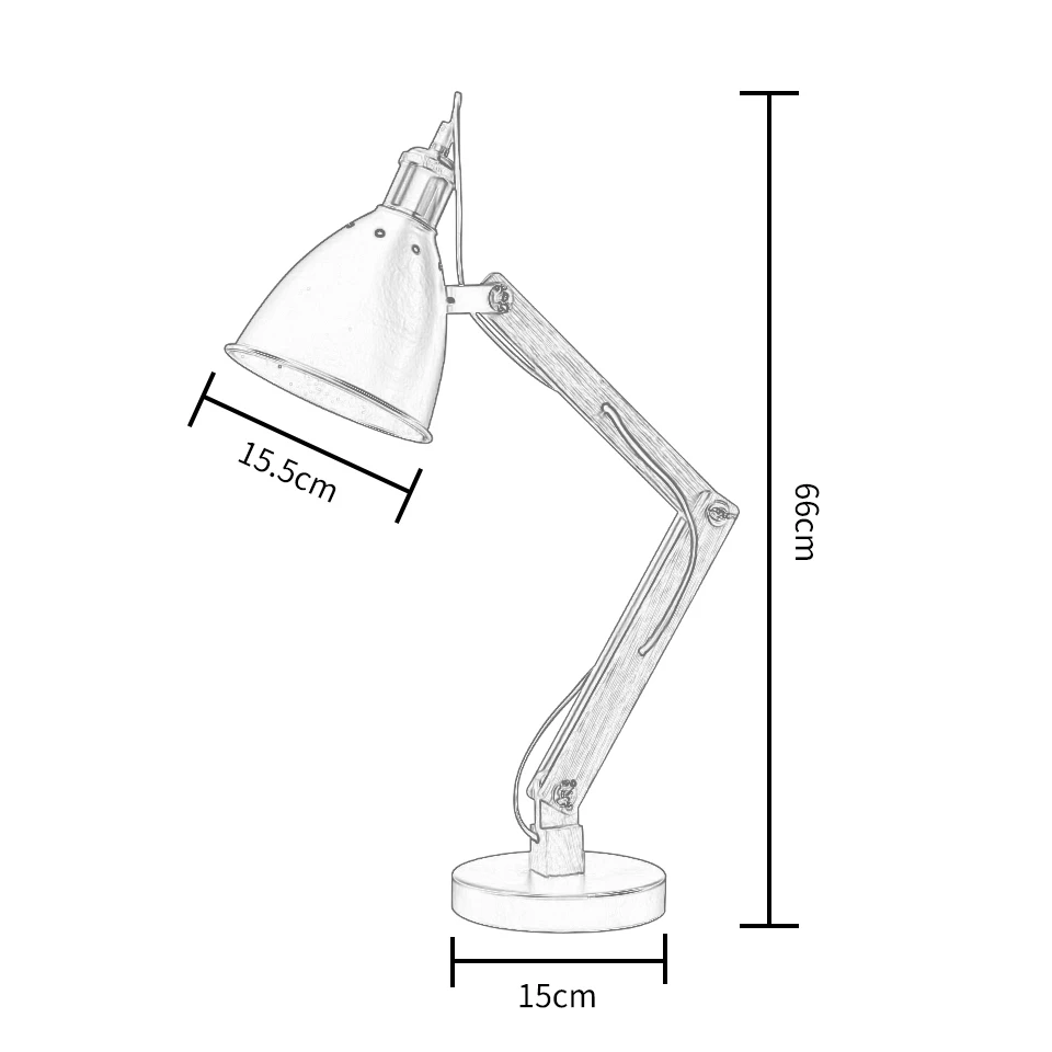 Candeeiro de Mesa com Balanço Oygroup Fold Ajustável Suporte Iluminação Longo Braço Estudo Escritório Negócios Luz Mesa E27 25 w 5 fold ajustável suporte iluminação mesa com balanço