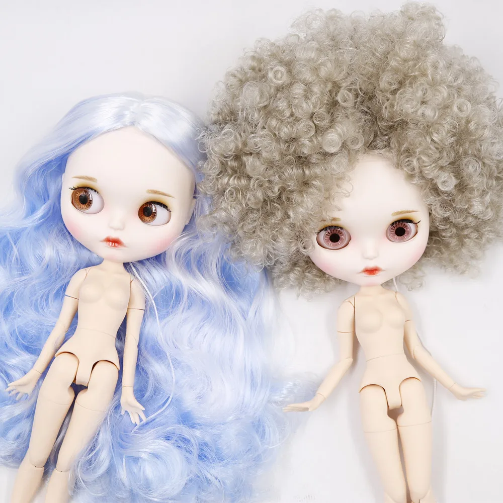 ICY DBS Blyth Doll No. 4 curved lips Custom Matte face with eyebrow Joint body 1/6 bjd anime 3