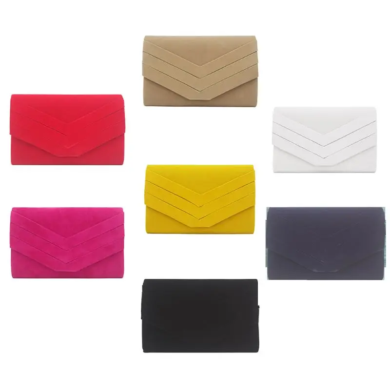 

Stylish Women Envelope Handbag Evening Party Clutch Bag Lady Fashion Prom Wedding Wallet Purse Female Elegant Chain Shoulder Bag
