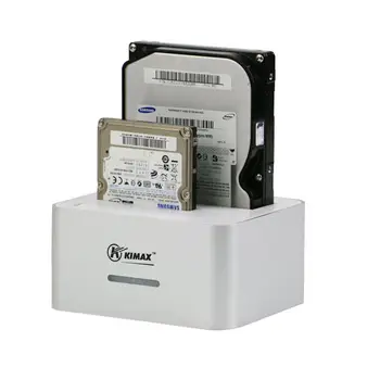 

2 Bay HDD Case SATA to USB 3.0 HDD Enlosure 2.5/3.5 inch Docking Station HDD Box for Laptop External Hard Drive