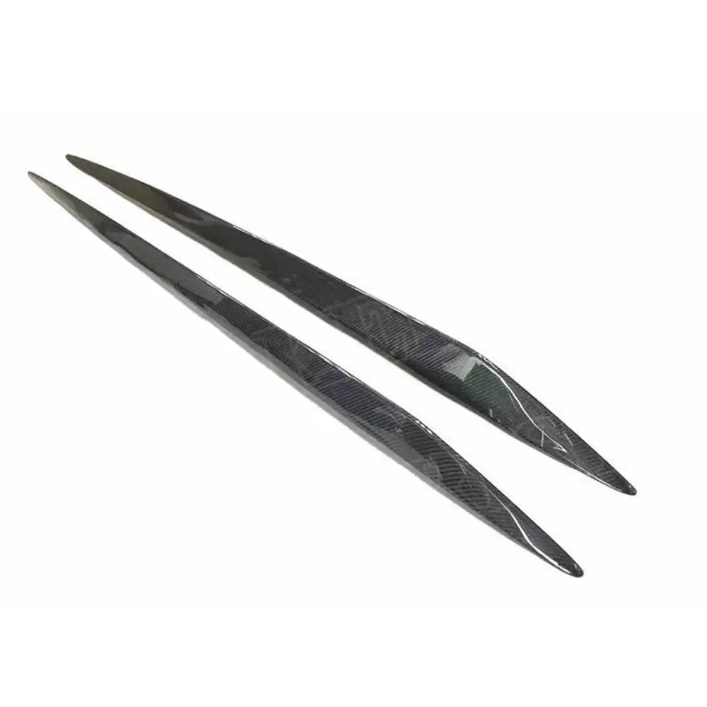 Carbon Fiber Side Skirts Bumper Aprons Sticker for Alfa Romeo Giulia Sedan 4 Door