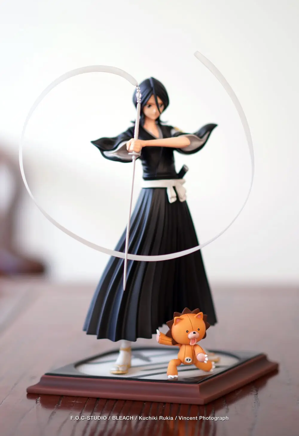 Модель вентиляторов FOC BLEACH Kuchiki Rukia GK Смола рисунок для коллекции