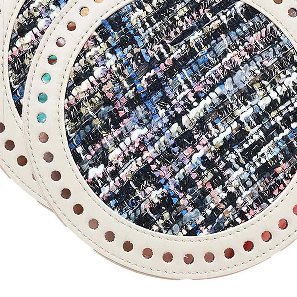 DIY Leather  Shaper Bottom for Knitting Crochet Bags Handbag Cushion Pad