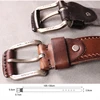 MEDYLA Retro Original Leather Belt for men soft and tough without mezzanine Men's belts for jeans men's accessories male gife ► Photo 3/6