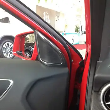 

ABS Matte Speaker Cover Frame Cover Trim for Mercedes Benz CLA 200 220 260 W117 2014-2018