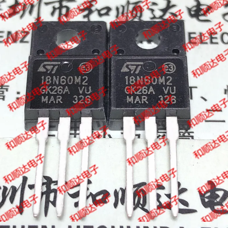 10 шт./лот STF18N60M2 18N60M2 новые имеющиеся TO-220F 650V 13A