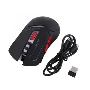 

gaming mouse Wireless Game Gaming Mouse 2400DPI USB Rechargeable Optical Lights Game Mice For Pro Gamer mouse pad gamer