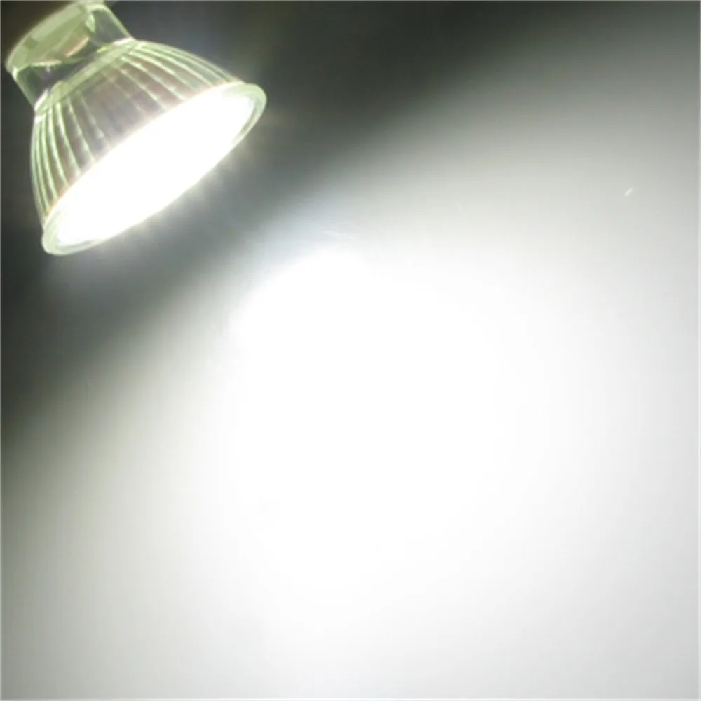 Высокая яркость распределения тепла Non-Dimmable10 x GU10 3,6 Вт 48 SMD3528 Светодиодный точечный светильник лампы теплый белый/дневной белый