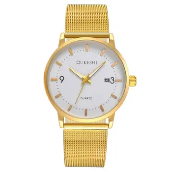 

Quartz Watches OUKESHI Fashion Casual Luxury Analog Quartz Womens Mens Wrist Watches with High Precision Gift Present GD180