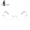 LS JOHN Memory – lunettes de lecture en titane pour hommes, Anti-rayons bleus, Anti-fatigue, presbytie, 1.0, 1.5, 2.0, 2.5, 3.0, 3.5, 4.0 ► Photo 2/6