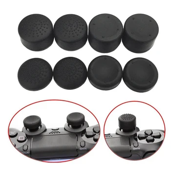 

8Pcs Silicone Thumb Stick Grip Cover Cap For PlayStation4 PS4 Slim PRO X360 Analog Controller Joystick Caps Games Accessories