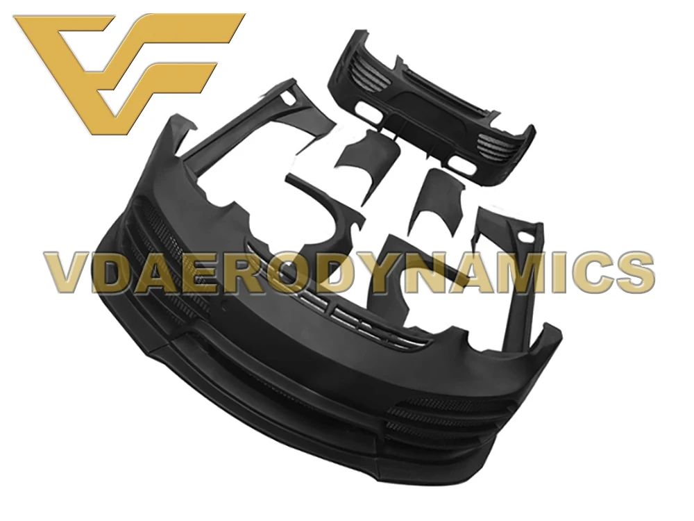 Подходит для 05-08 987 Порше Кайман Бокстер VAD Widebody полный комплект кузова передний
