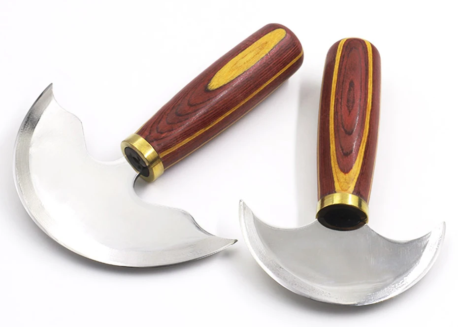 Высококачественный коррекционный изогнутый нож для снятия фаски кожаный триммер DIY инструмент для резки кожи DIY нож для коррекции обрезки кожи