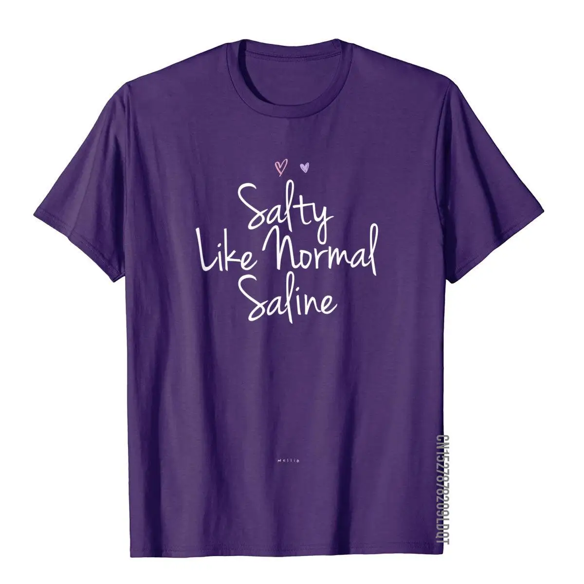 Funny Salty Like Normal Saline T-Shirt__B8649purple