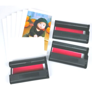 

Compatible for Canon KP-108IN Ink/Paper use in SELPHY CP1300 CP1200 4 x 6 Paper (Produces up to 108 Sheets) Cgraphics