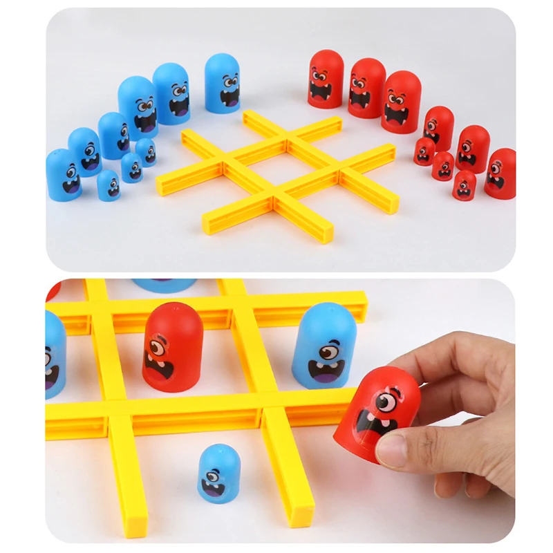 WE Games Tic-tac-toe Wooden Board Game – Wood Expressions