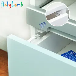 Verrou de sécurité Invisible pour armoire, pour bébé, Protection des tiroirs, pour enfant, 4 pièces/lot 